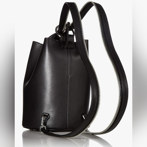 NWOT Calvin Klein Black Backpack Sleek Minimalist Design main image 8